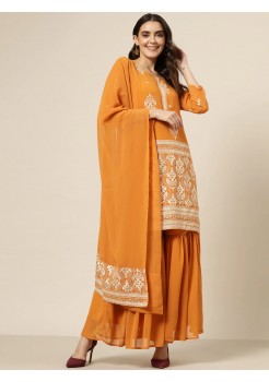 Orange Pant Suit Readymade